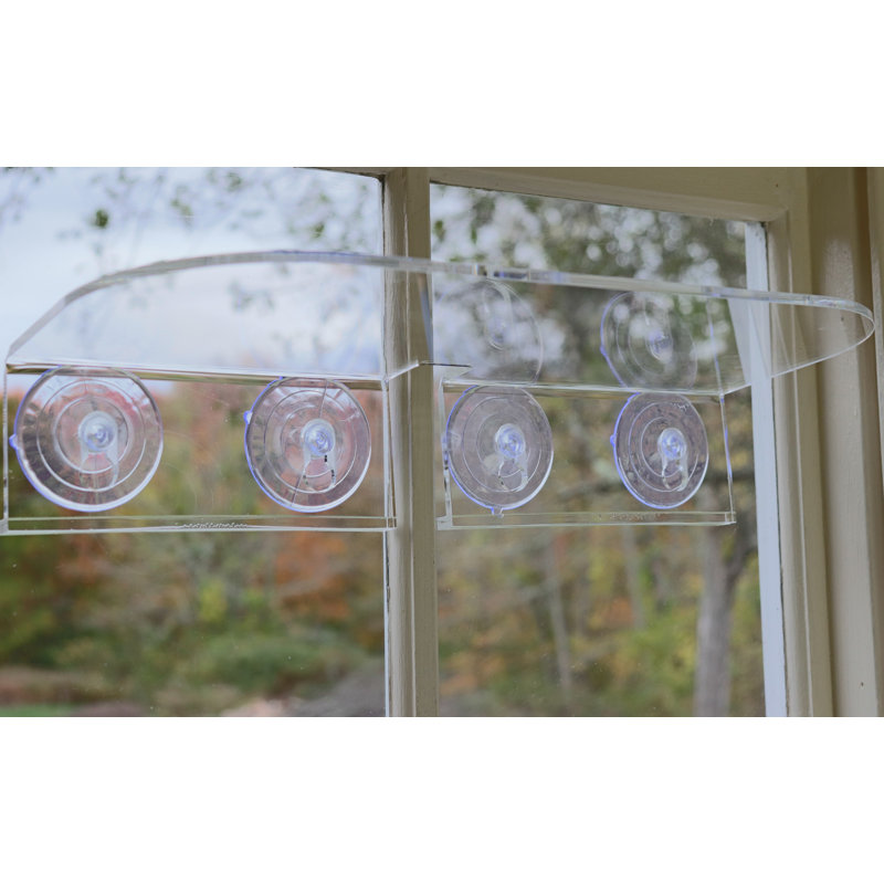 Window Garden Double Veg Ledge Suction Cup Window Shelf & Reviews Wayfair